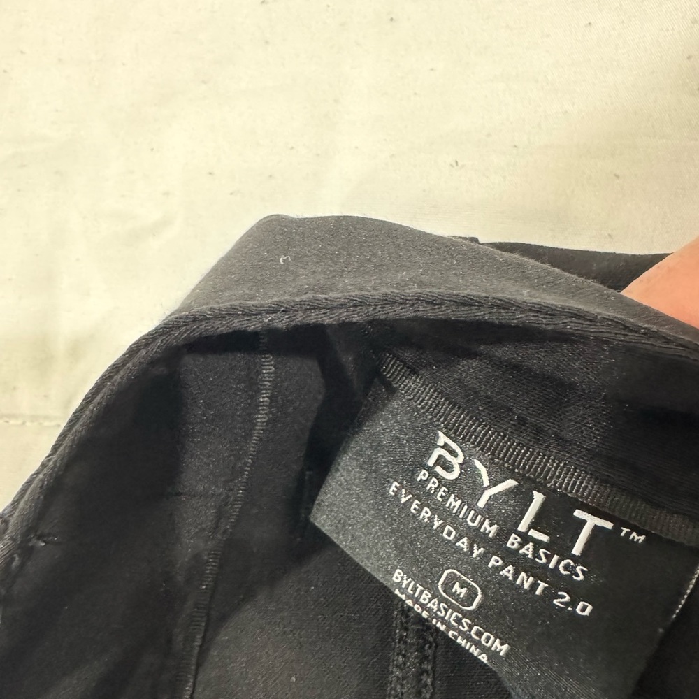 BYLT Basics Black Chinos & Khakis